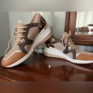 Michael Kors Tennis Shoes Like New Liv Mesh Trainers